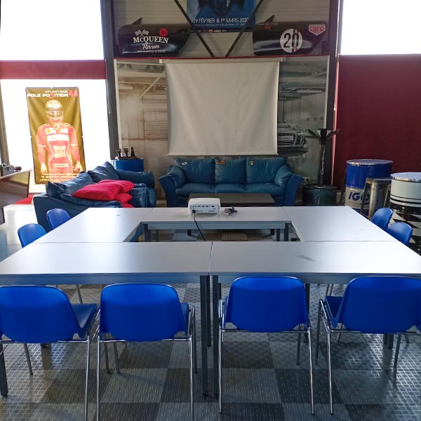 Exemple de dispostion des tables