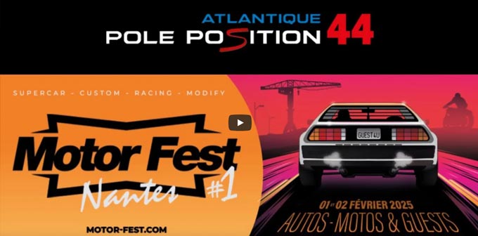 Atlantique pole position 44 au motor fest de Nantes